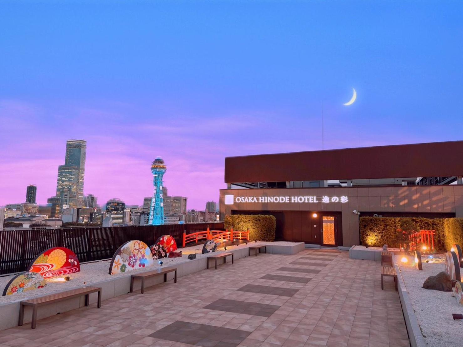 Hot Spring Osaka Hinode Hotel Nipponbashi Екстер'єр фото