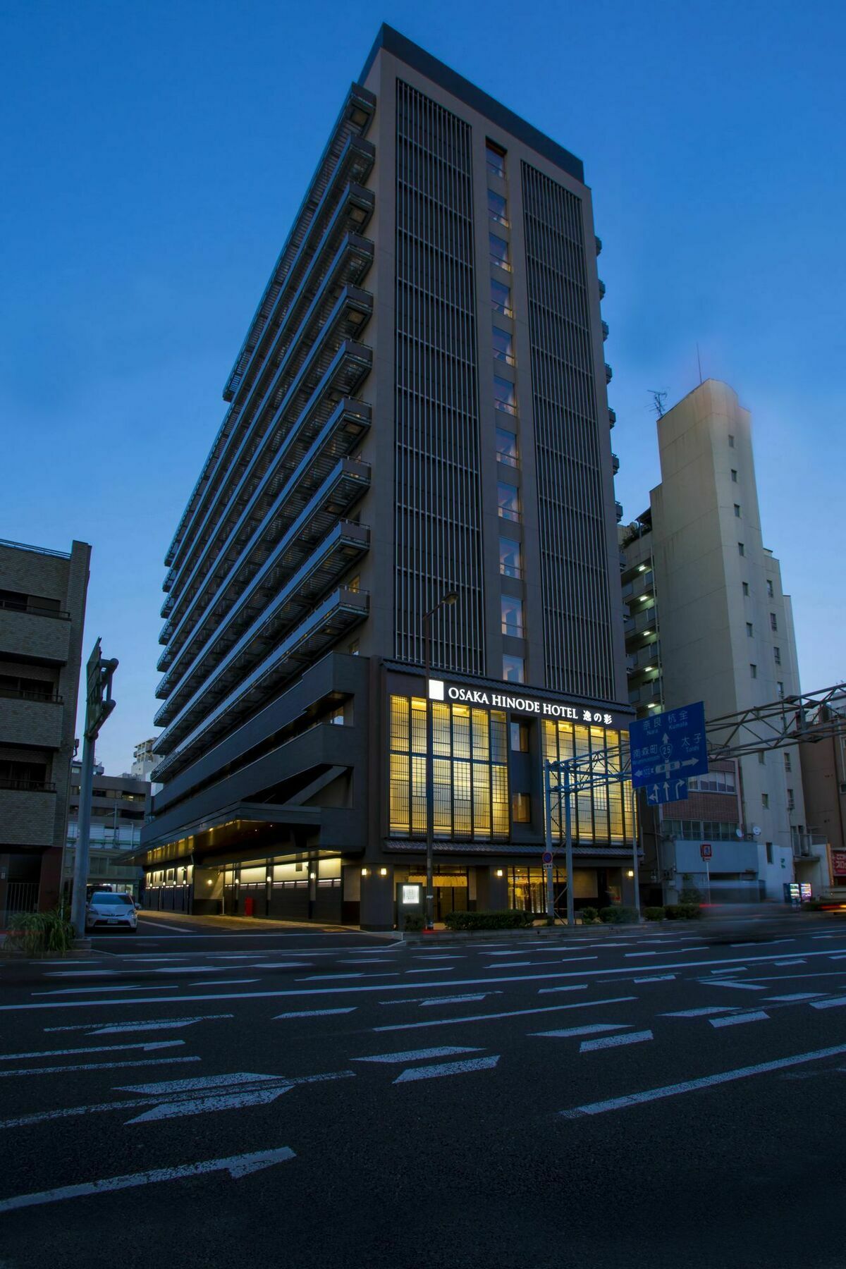 Hot Spring Osaka Hinode Hotel Nipponbashi Екстер'єр фото
